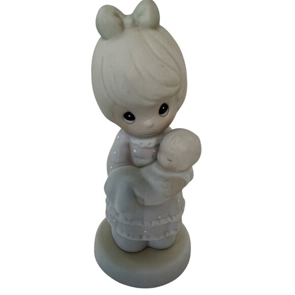Precious Moments "A Special Delivery" 1991 Figurine By Samuel J. Butcher Enesco - Picture 1 of 9